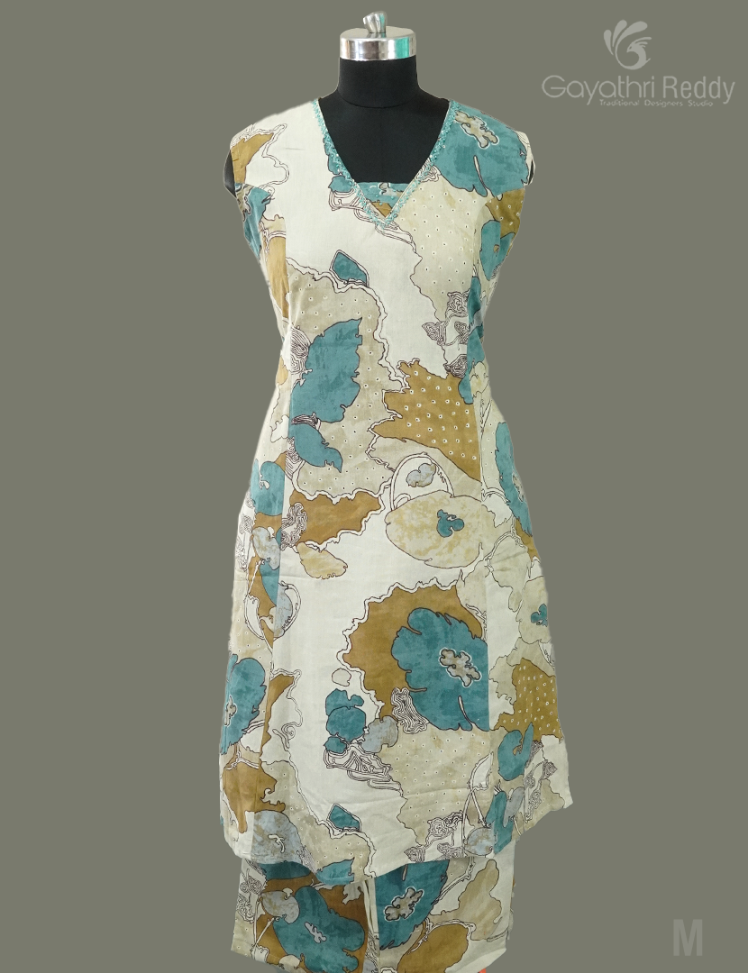 READYMADE DRESS SET(2PC)-KDS959