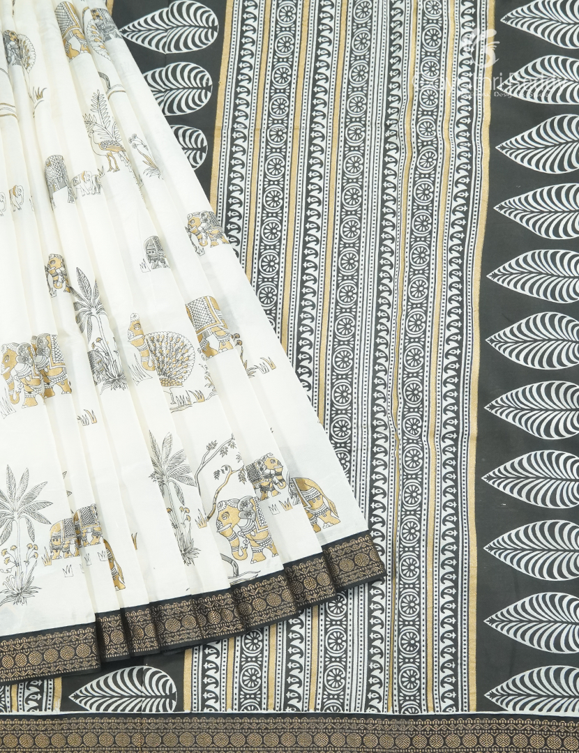 MANGALAGIRI PRINTED SAREE-MP138