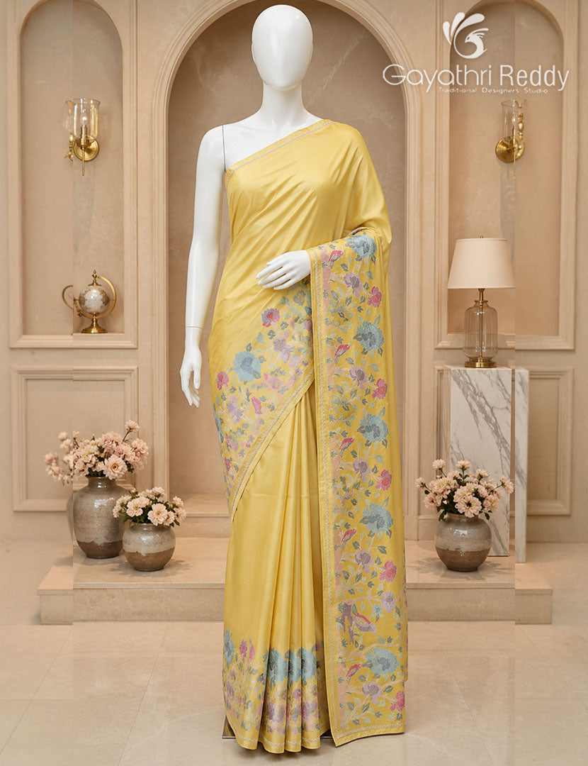 DUPION SILK FANCY SAREE -DSF19