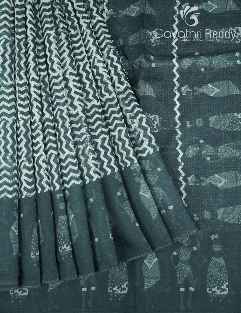 CHANDERI SILK SAREE-CPS1132
