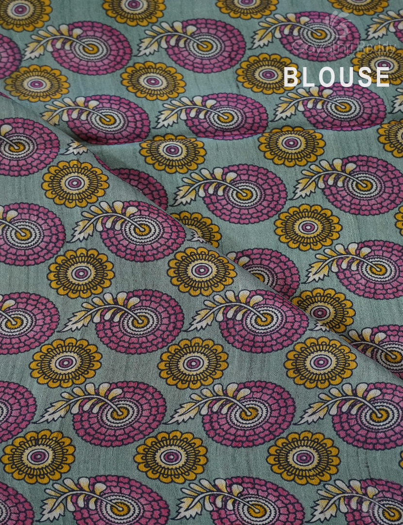 PURE DESI TUSSAR SILK-TS1378