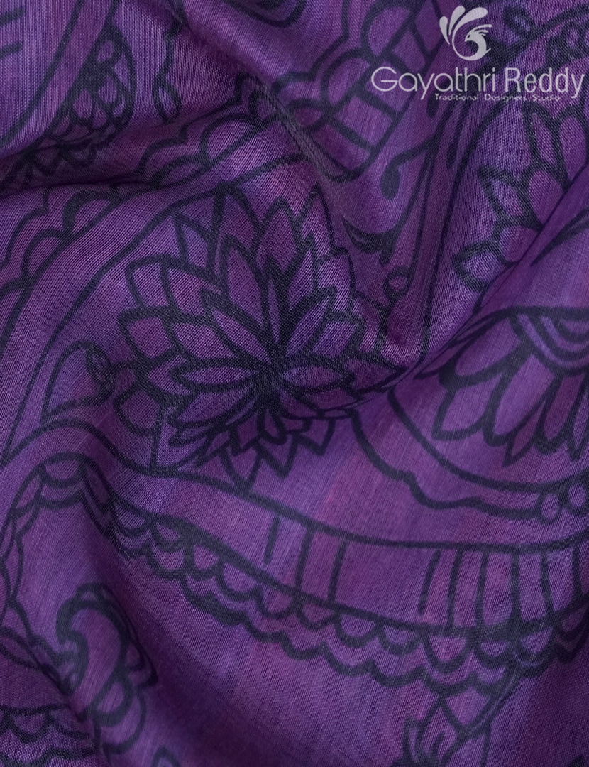 CHANDERI SILK SAREE-CPS1097