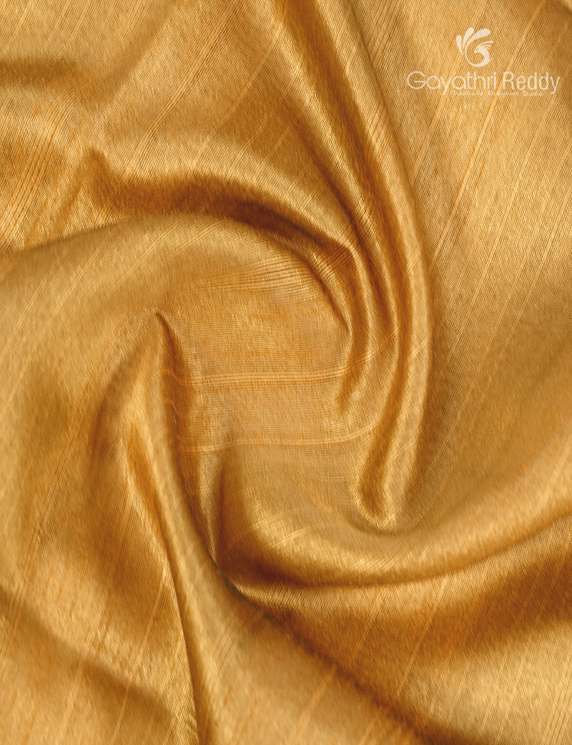 Semi Tussar Saree in Sandalwood