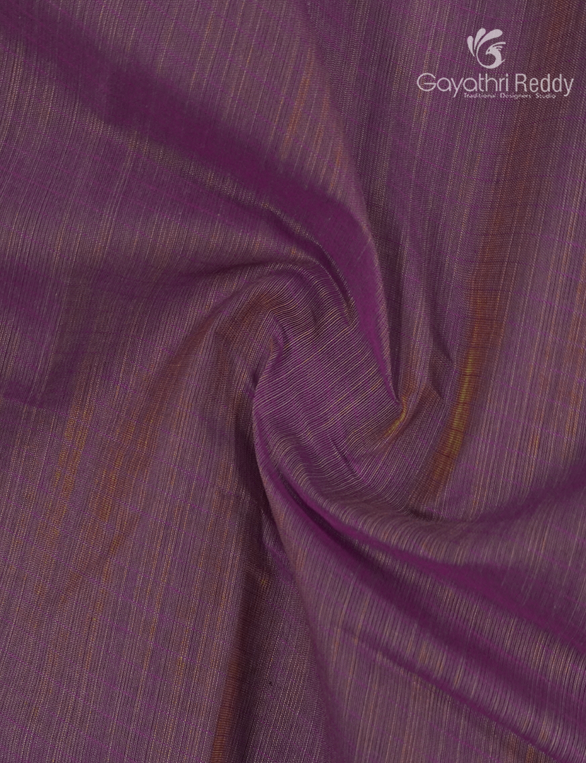 Pure Handloom Cotton Saree in Onion Pink
