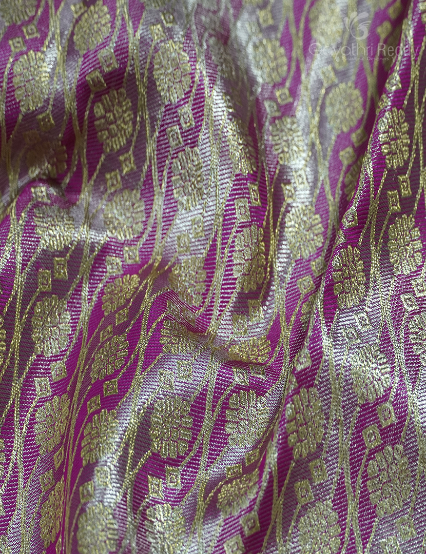 PURE KANCHI PATTU PAVADA(ZERO SIZE)-KPL760