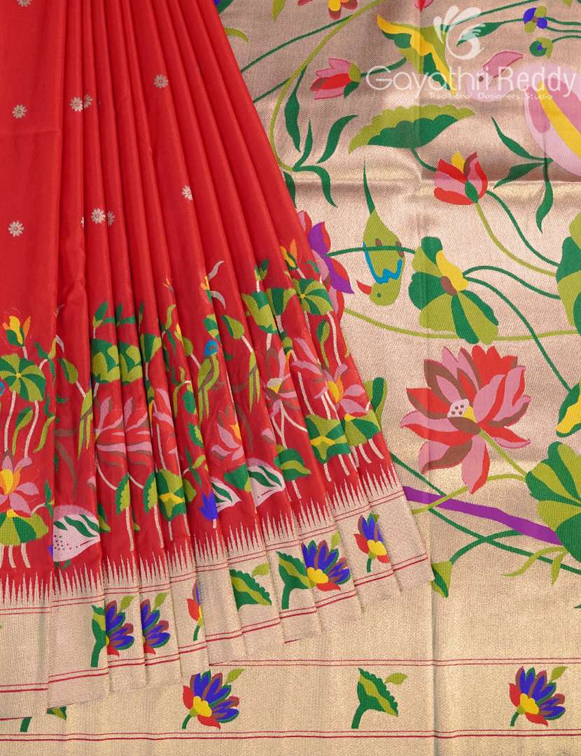 SEMI PAITHANI SAREE-SPS39