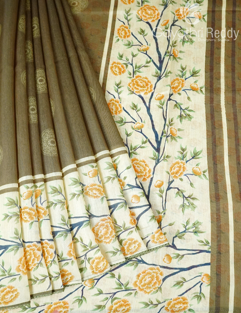 CHANDERI SILK SAREE-CPS1157