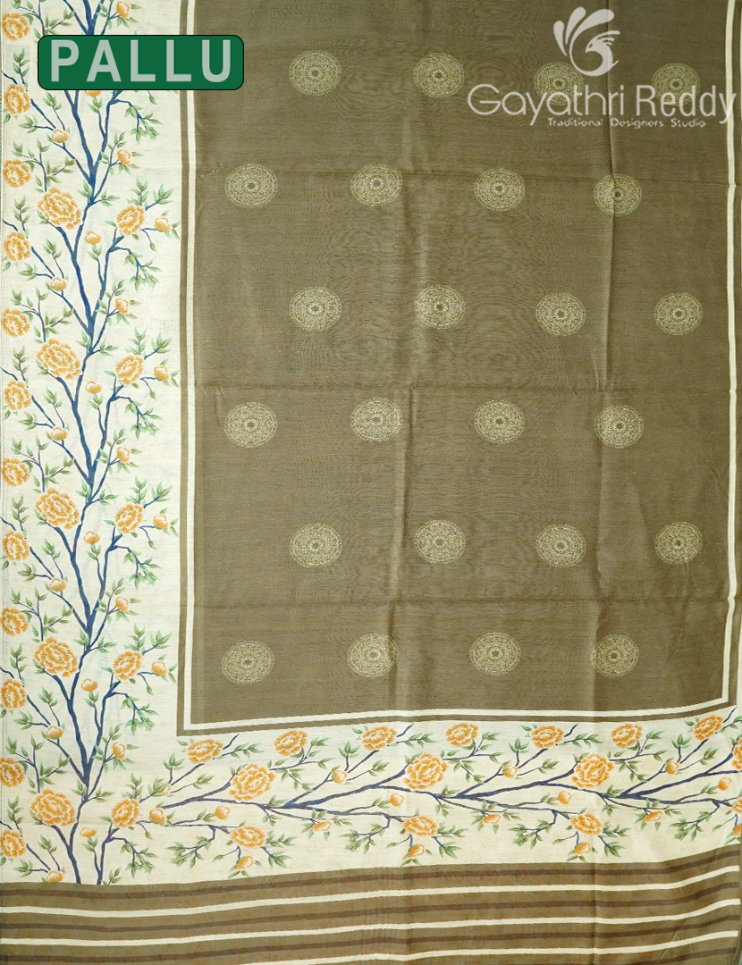 CHANDERI SILK SAREE-CPS1157