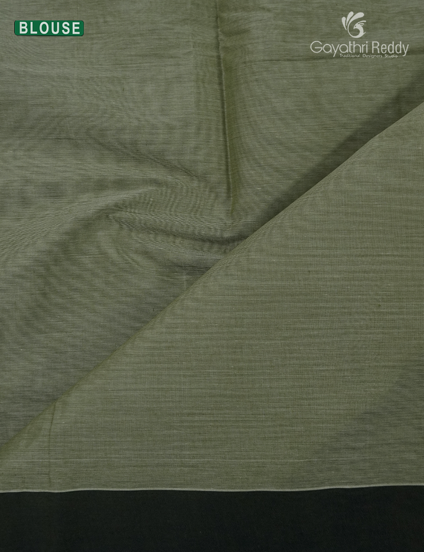 Pure Kanchi Coton Saree in Grey