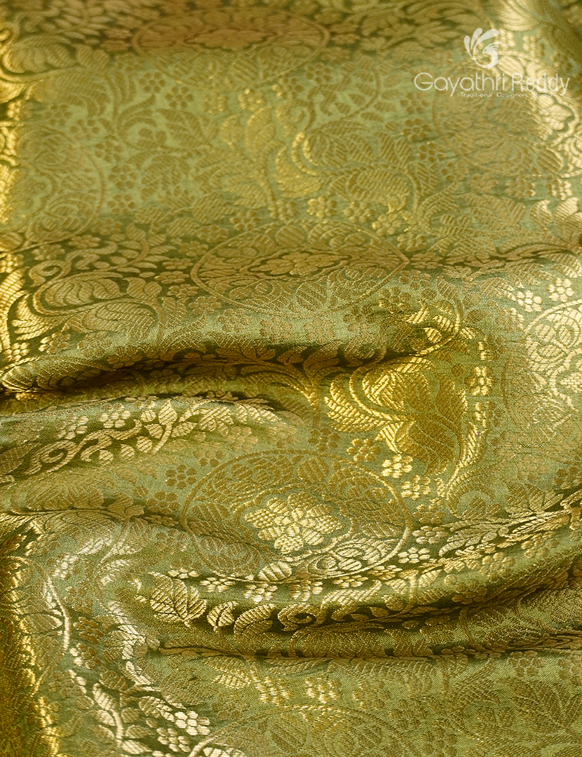 PURE BANARAS CHINIYA SILK SAREE-CS589