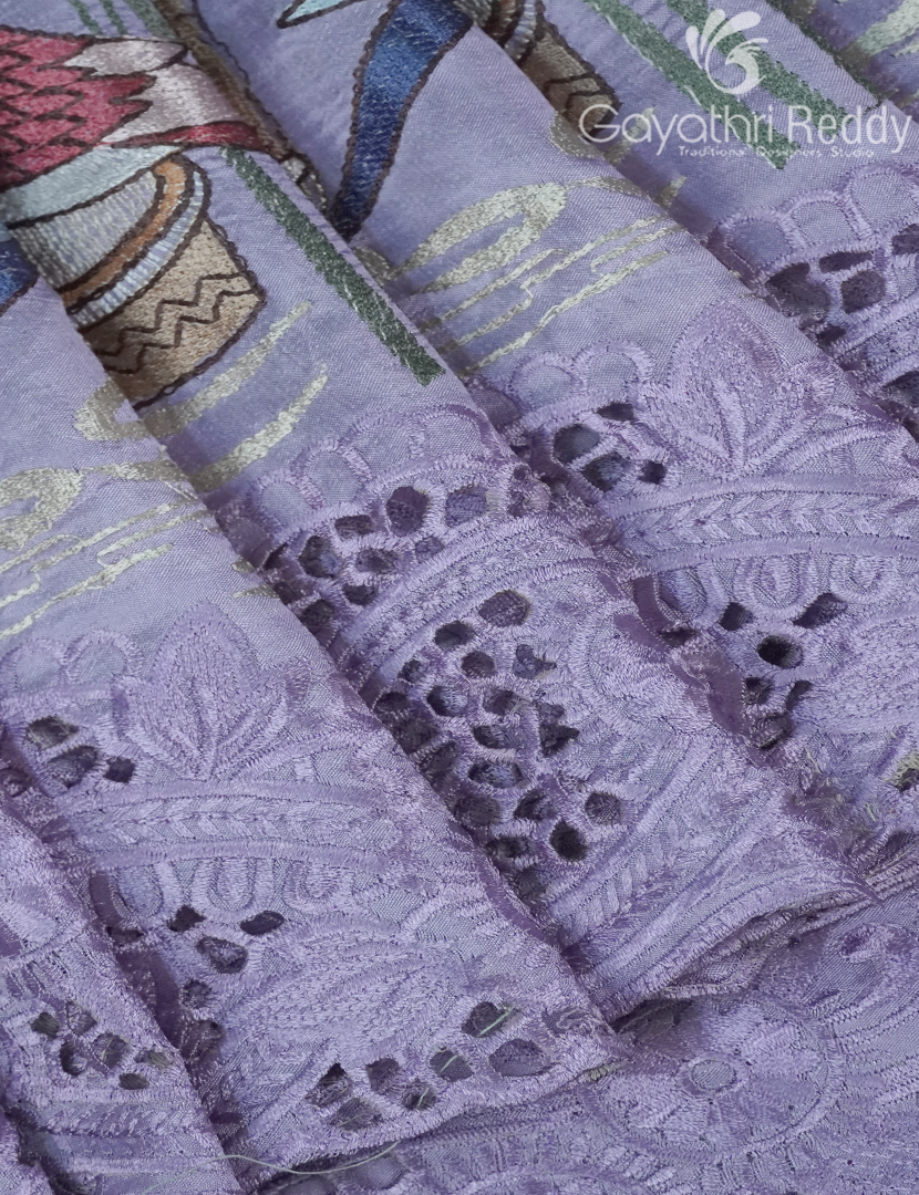 SEMI DUPION SILK SAREE-SDS129