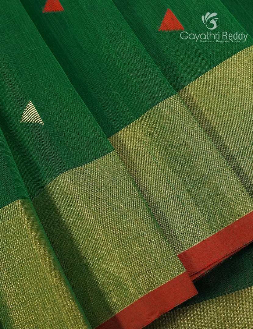 PURE CHANDERI SICO SAREES -CPS1261