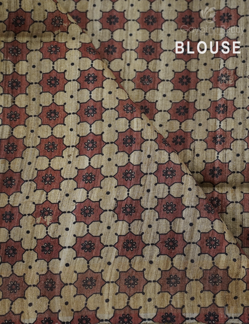 PURE DESI TUSSAR SILK-TS1379