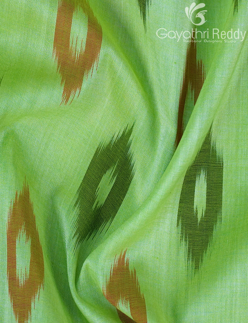PURE IKKAT COTTON (H.L) SAREE-IKC1068