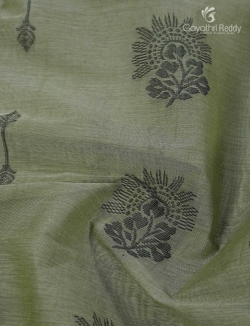 Pure Kanchi Coton Saree in Grey
