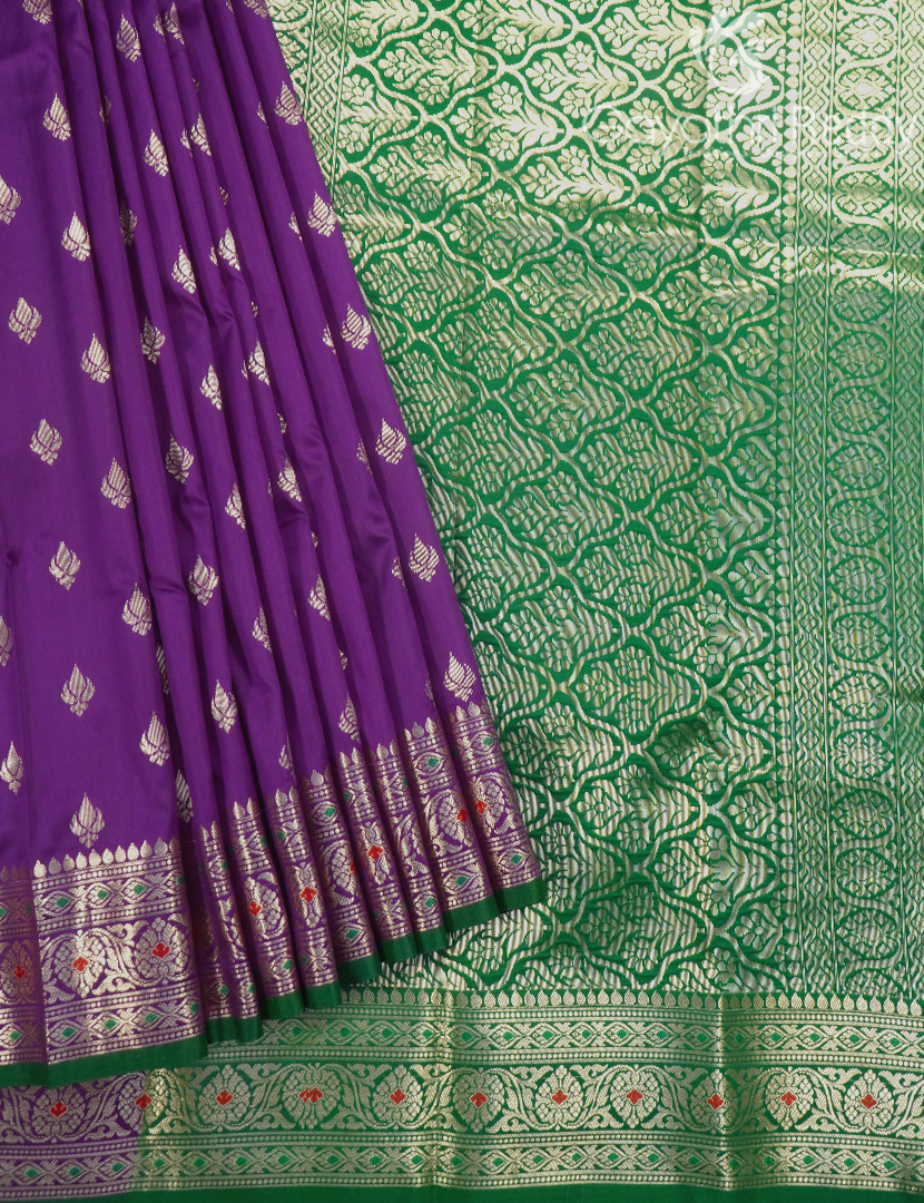 SEMI KATAN SAREE-SKN144
