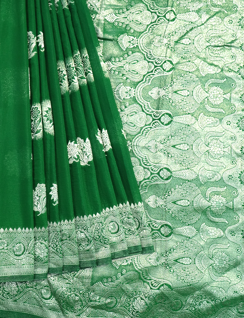 CHIFFON FANCY SAREE-PCF269