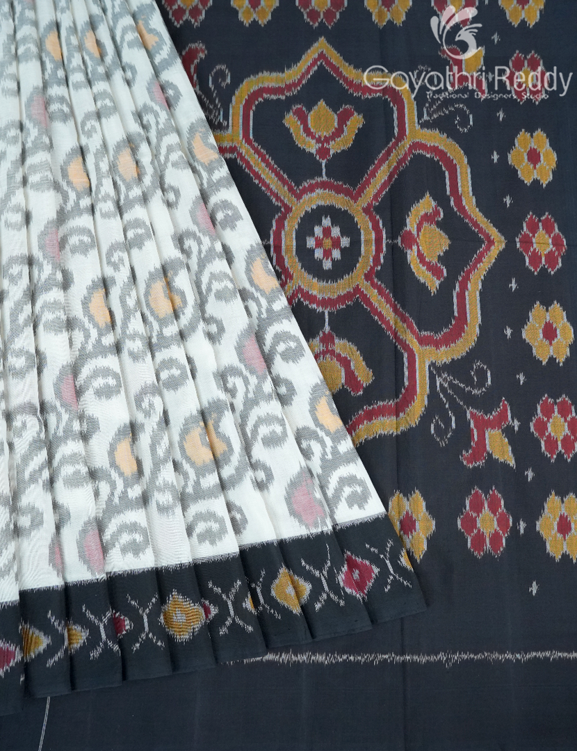 PURE IKKAT COTTON (H.L) SAREE-IKC1069