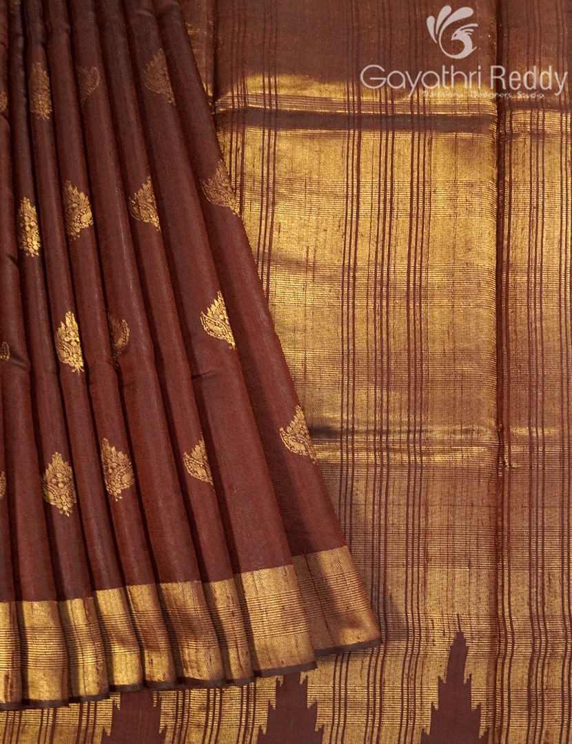 PURE KHADI PATTU SAREE-KHP1297