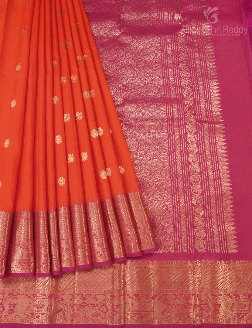 PURE KANCHI PATTU MEDIUM BORDER-KP7789