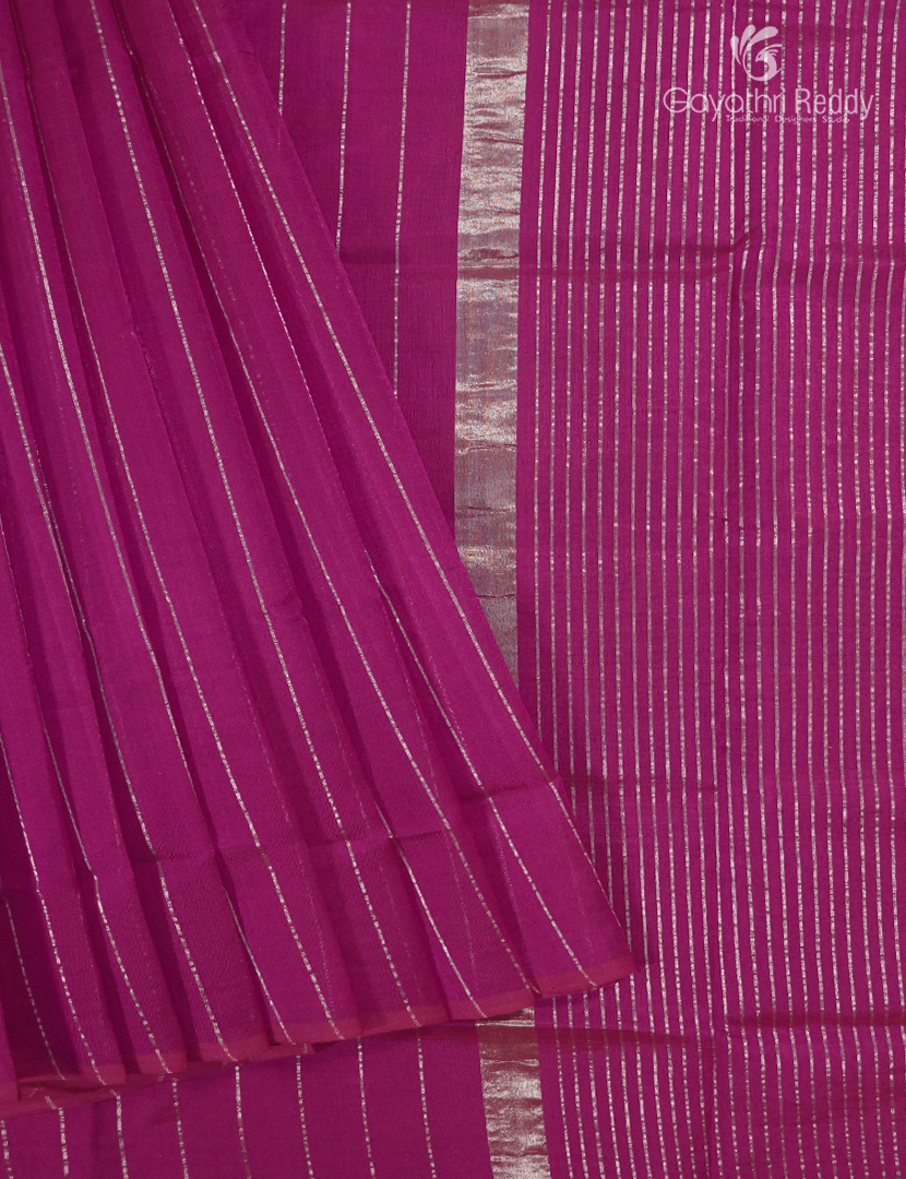 Pure Arani Sico Saree in Rani Pink