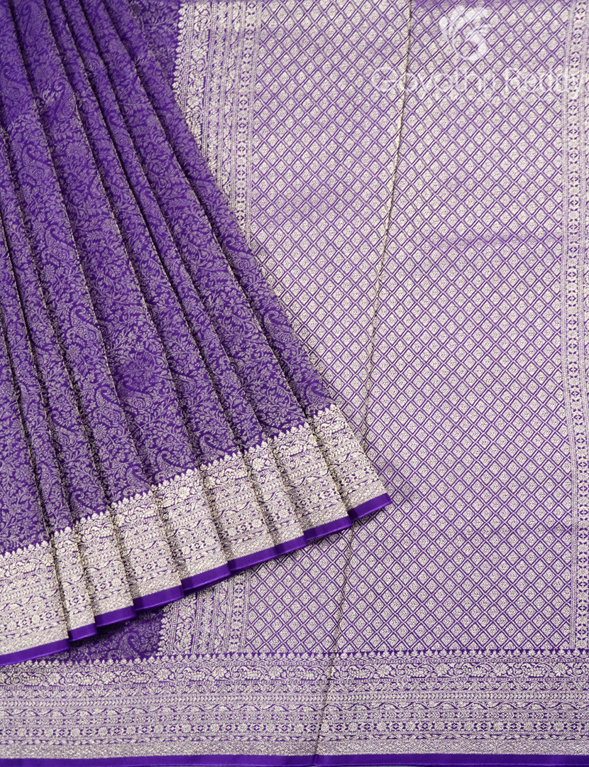 MYSORE CREPE BROCADE SAREE-MCB36