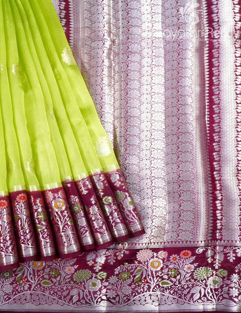 MANGO SILK SAREE -PRM984