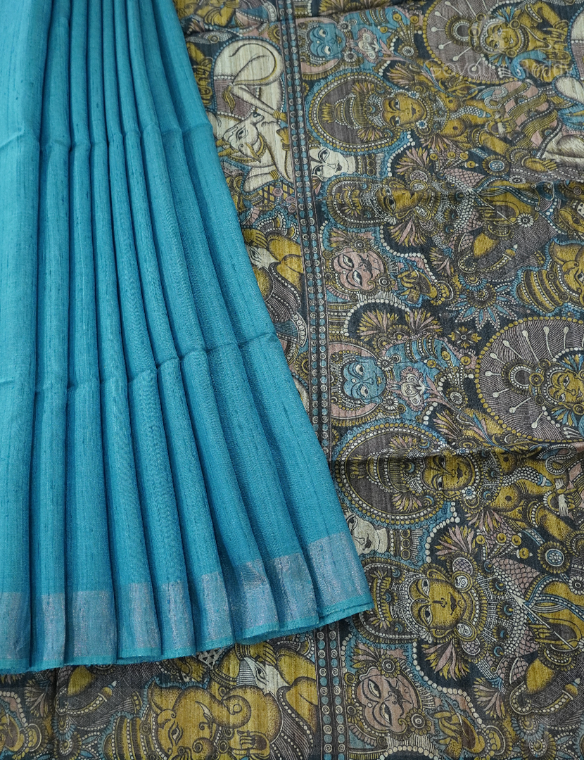 PURE DESI TUSSAR SILK-TS1380