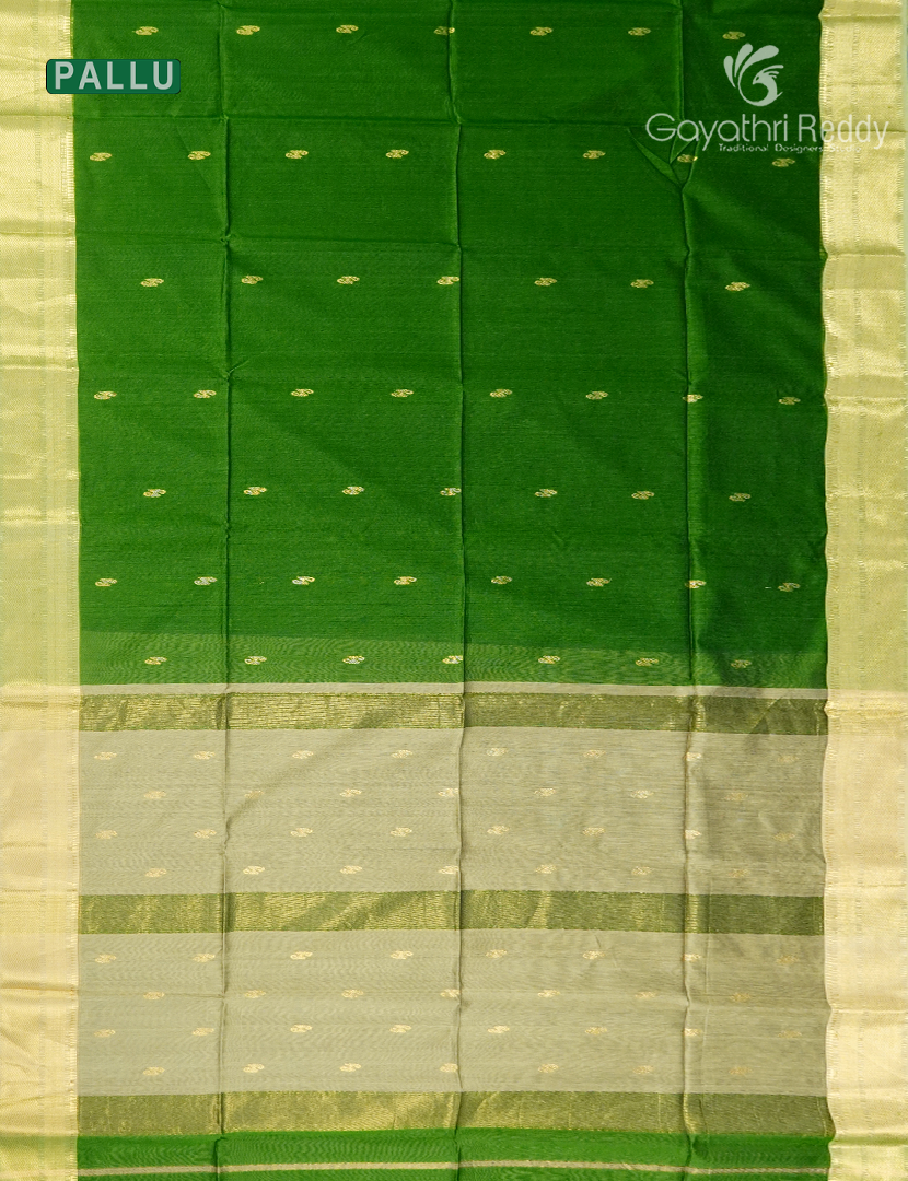 PURE CHANDERI BUTTA SAREES -CPS1202