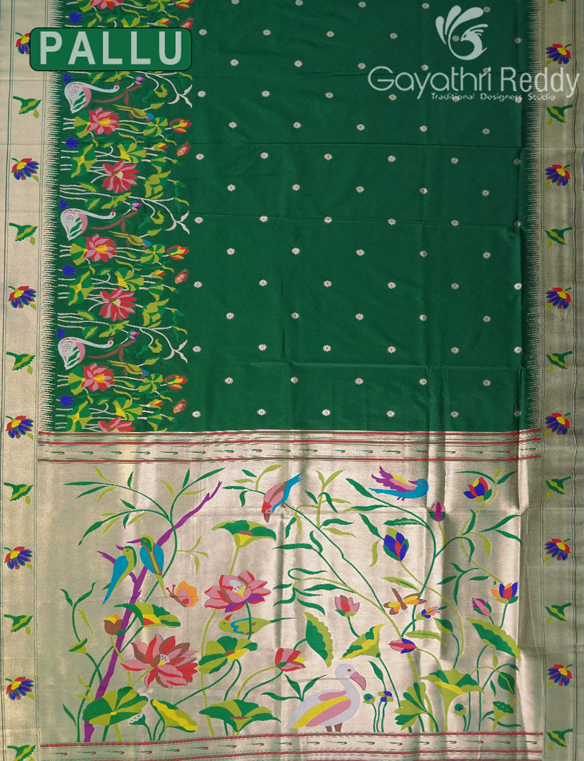 SEMI PAITHANI SAREE-SPS40