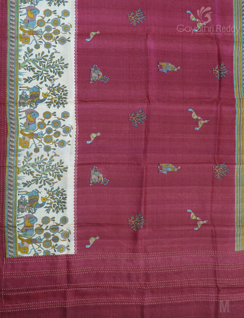 PURE DESI TUSSAR KANTA WORK-TS1410