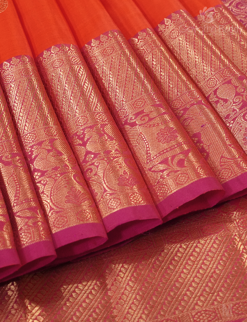 PURE KANCHI PATTU MEDIUM BORDER-KP7789