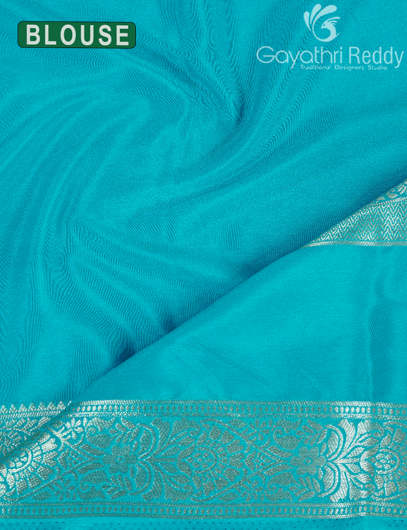 SEMI MYSORE CREPE SAREE-SMC333