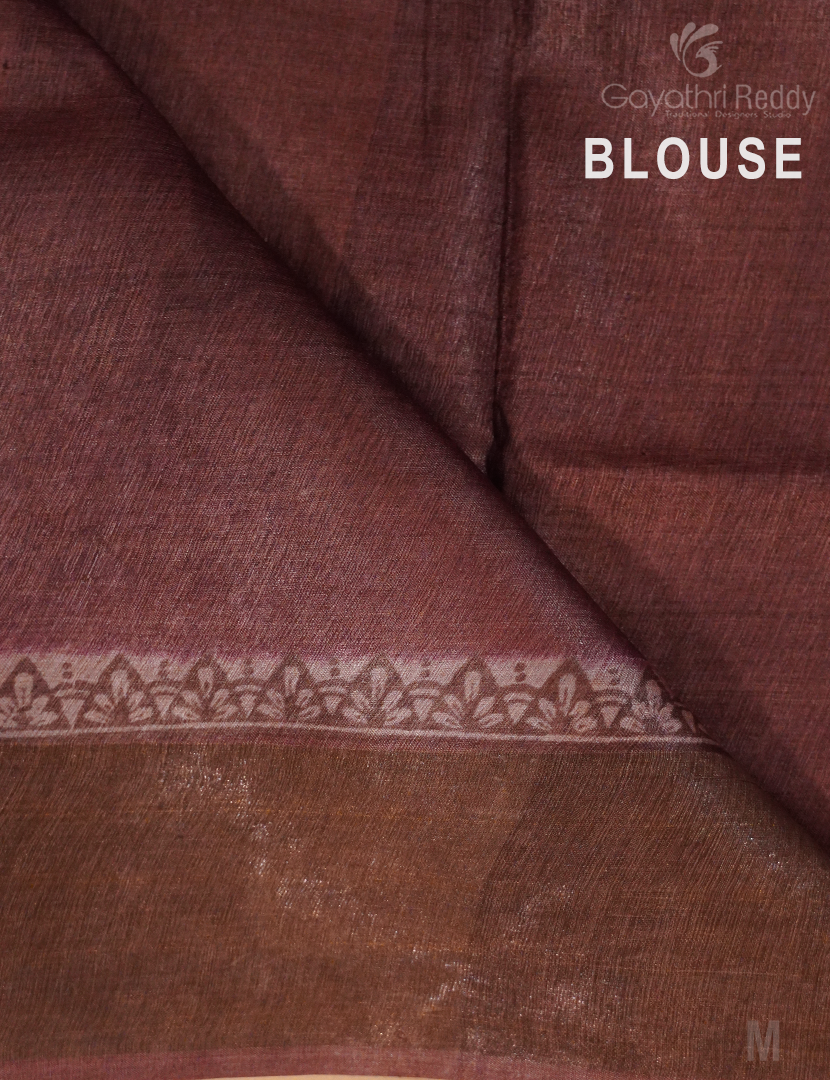 PURE DESI TUSSAR ORGANIC SILK-TS1260