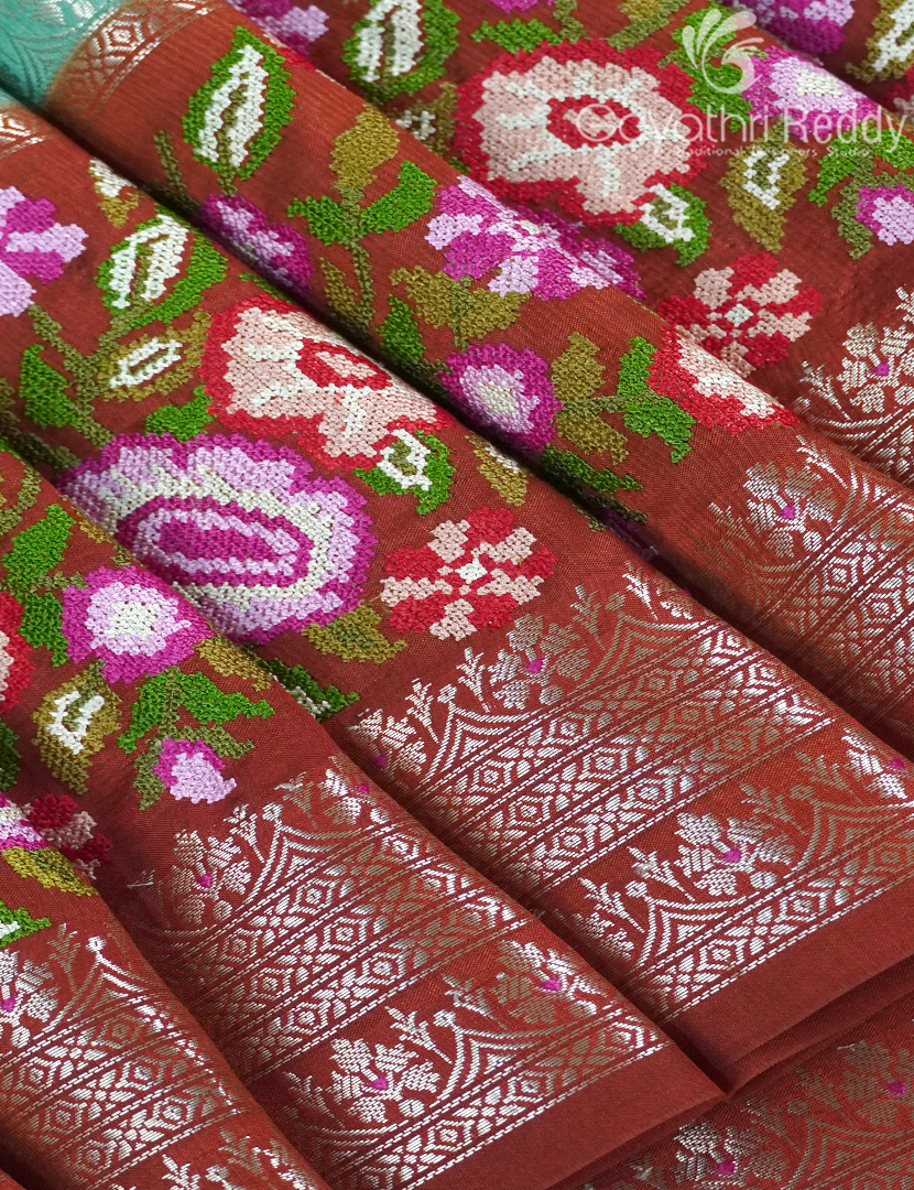 CHINIYA SILK SAREE-CS557