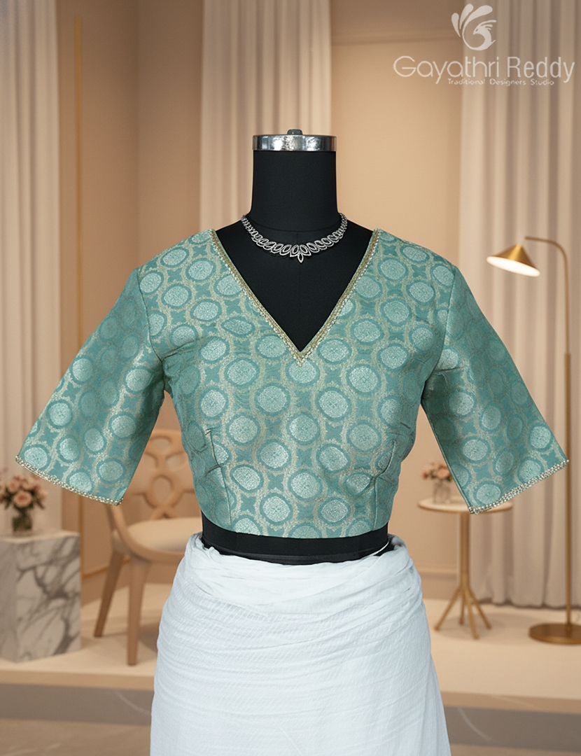 BANARAS (R.D) BLOUSE SAREE-BBS1