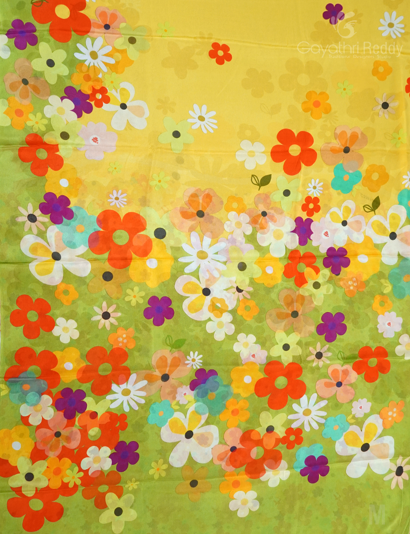 GEORGETTE PRINTED SAREE-PGP32