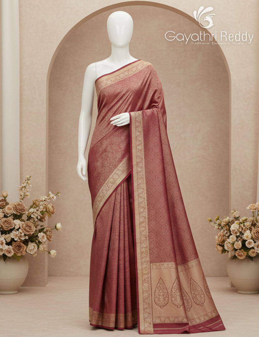 MYSORE CREPE BROCADE SAREE-MCB31