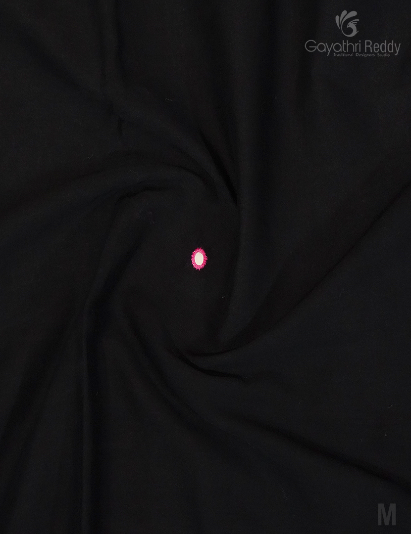 PURE MULMUL COTTON MIRROR WORK-MC1771