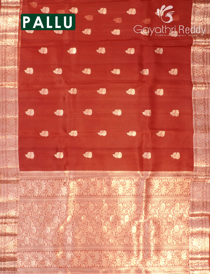 PURE BANARAS KORA SILK-BKS144