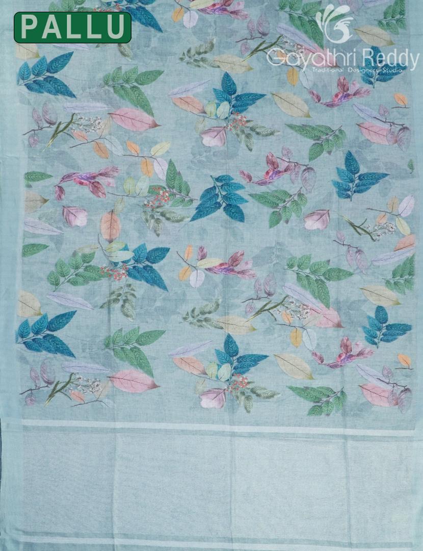 PURE LINEN SAREE-L1429