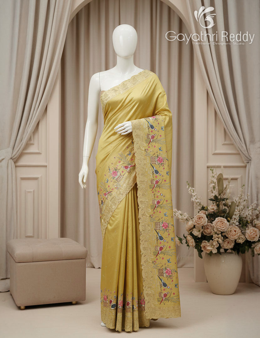 SEMI DUPION SILK SAREE-SDS124