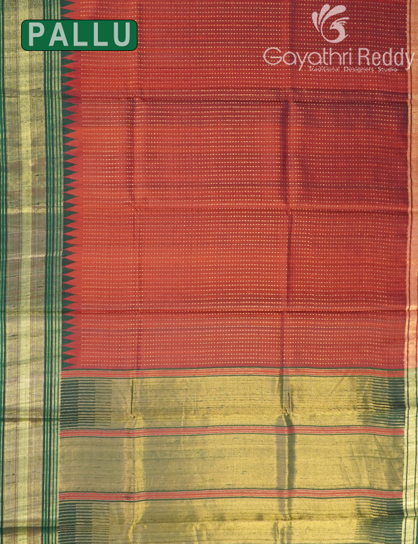 PURE KHADI PATTU SAREE-KHP1355