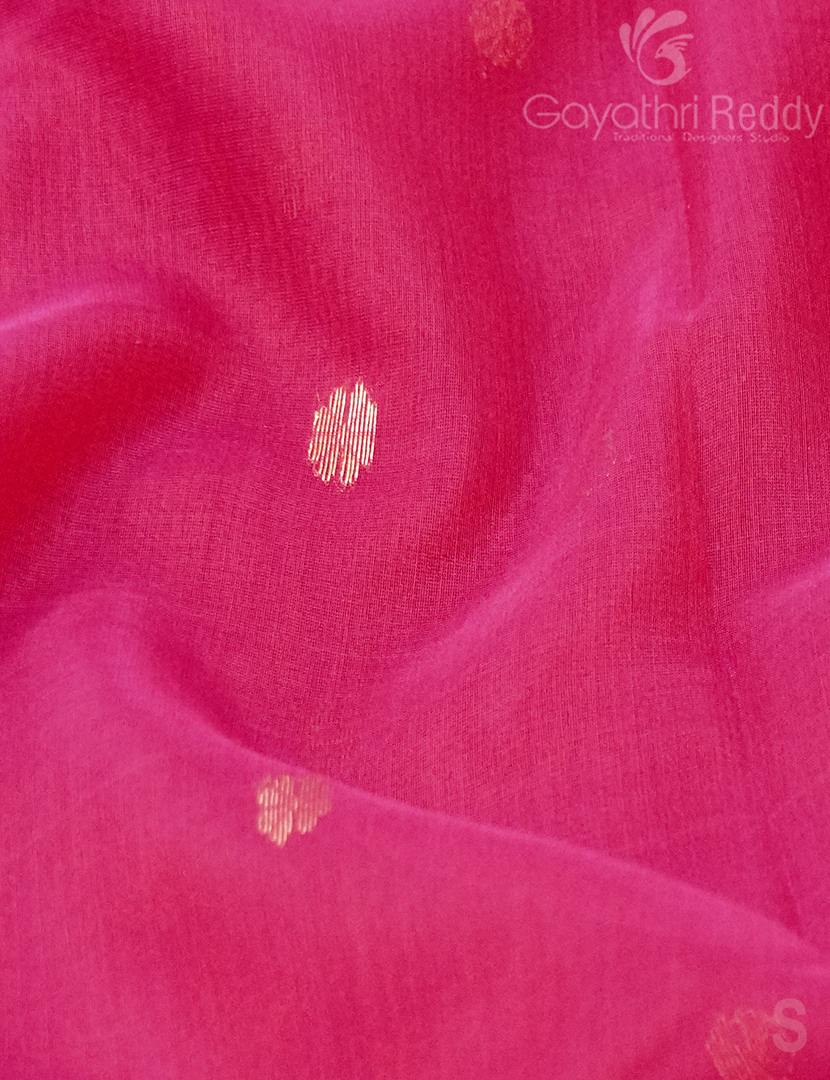 PURE CHANDERI SICO  SAREE-PCS665