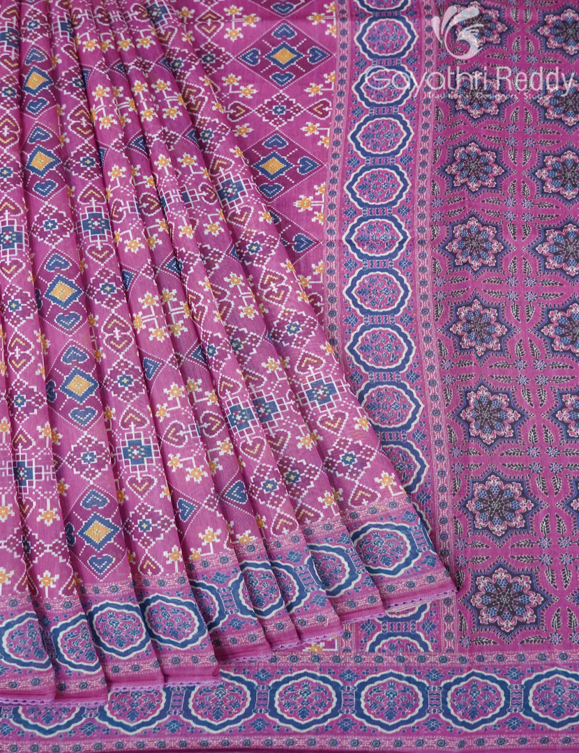 CHANDERI SILK SAREE-CPS1100