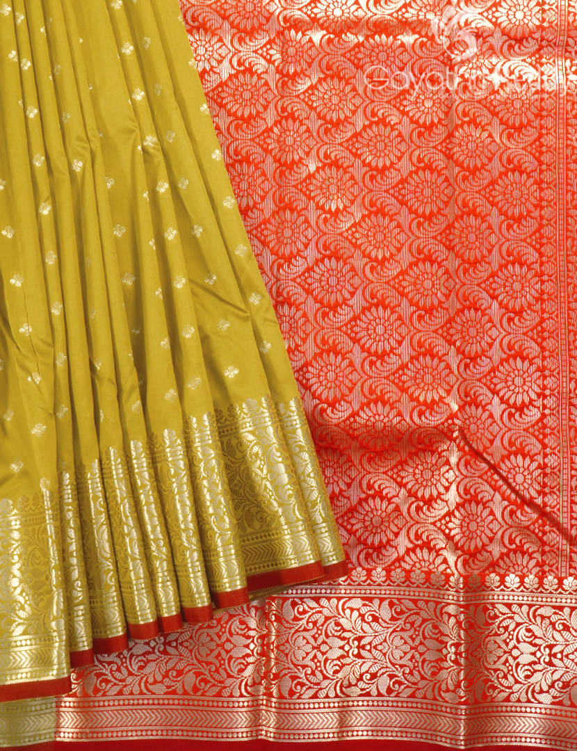 SEMI KATAN SAREE-SKN145