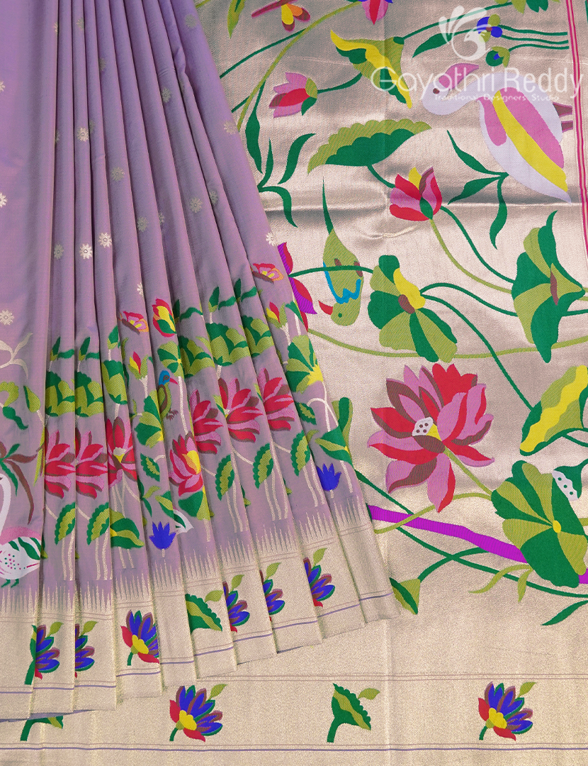 SEMI PAITHANI SAREE-SPS41