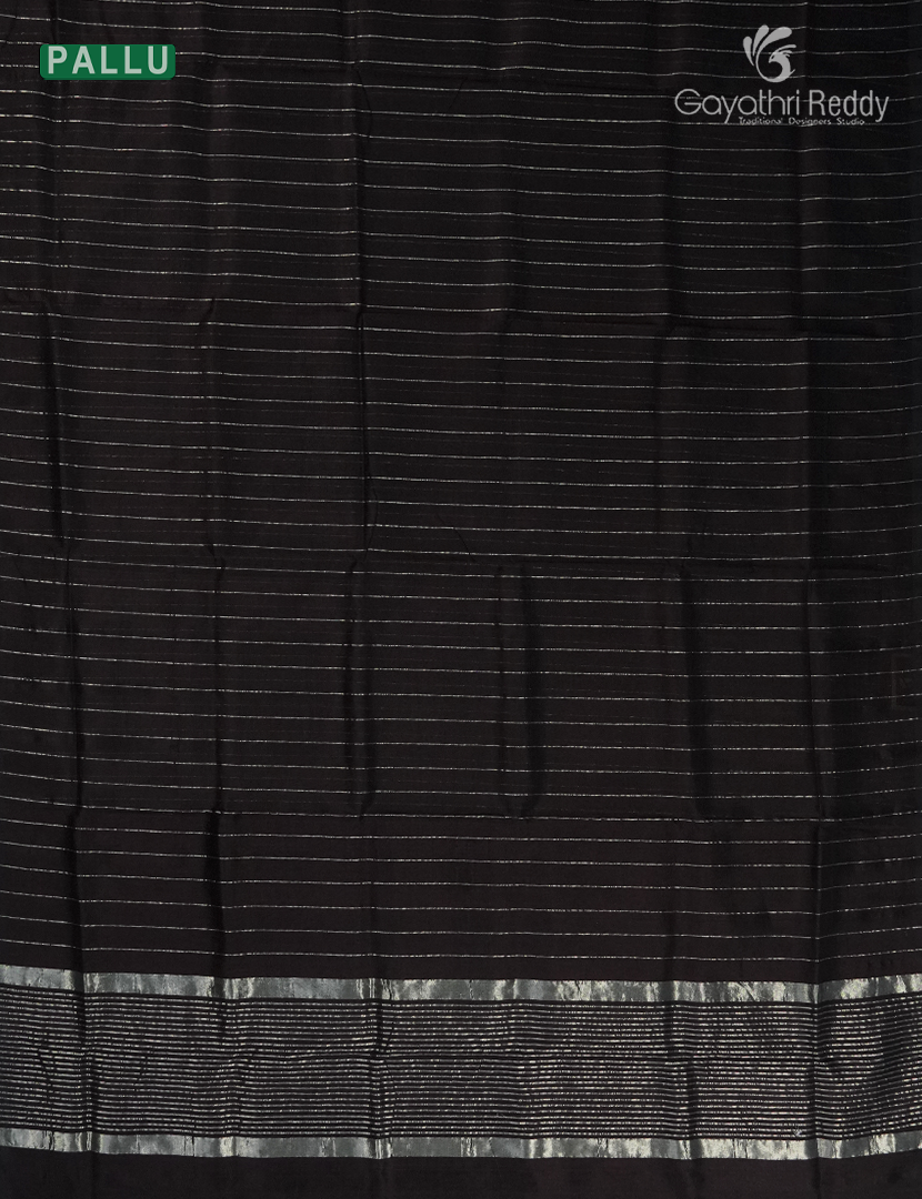 Pure Arani Sico Saree in Deep Brown