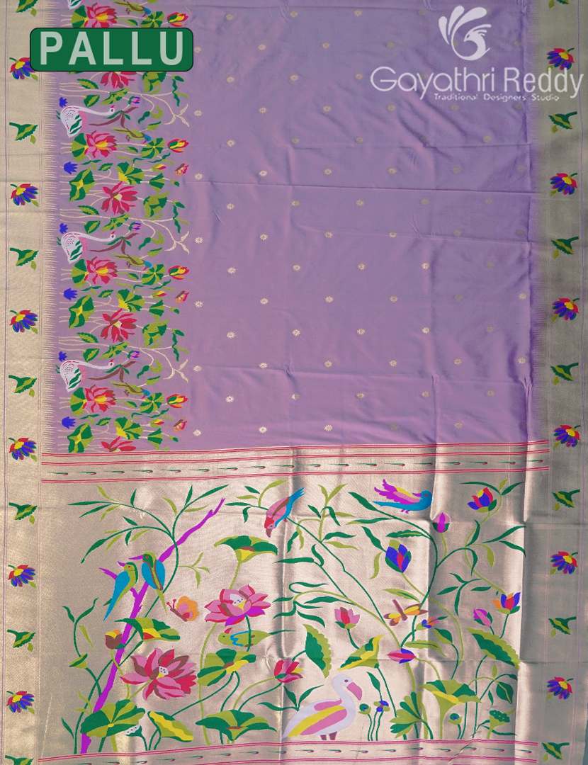 SEMI PAITHANI SAREE-SPS41
