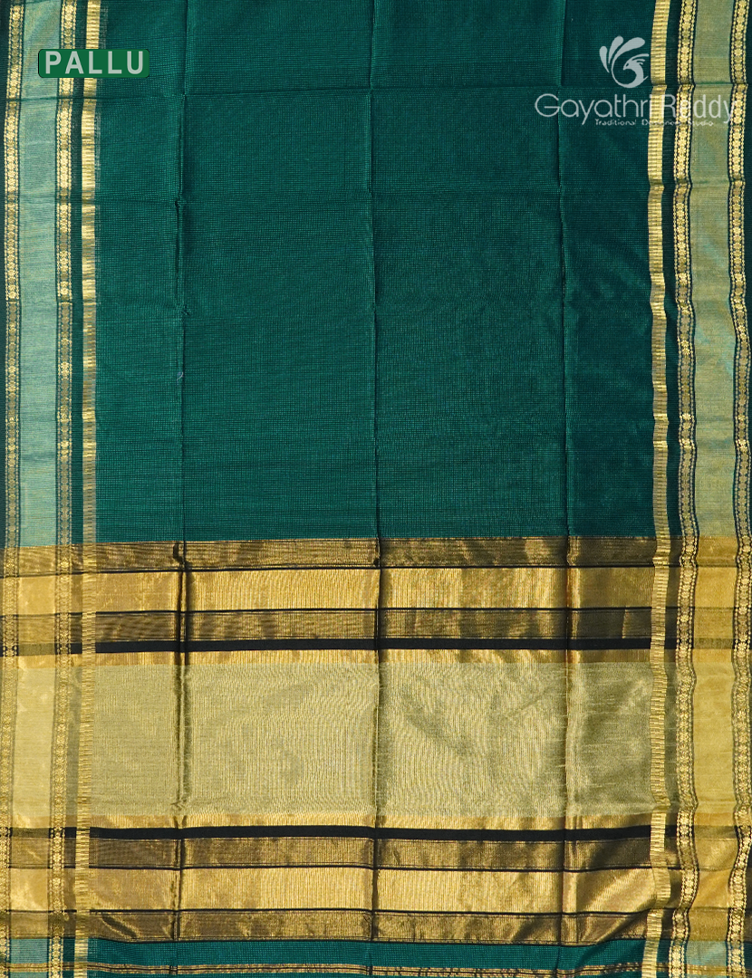 PURE CHANDERI MEDIUM BORDER SAREES -CPS1203